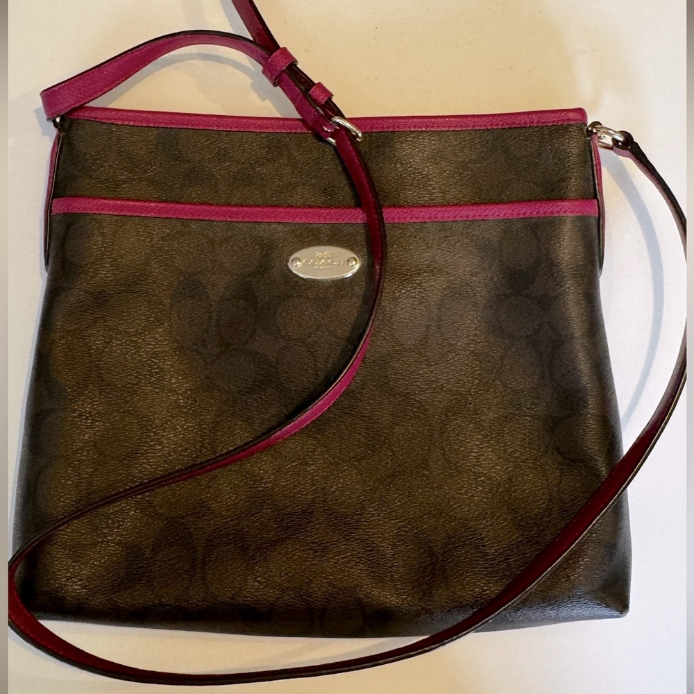 Coach Logo Crossbody Bag.